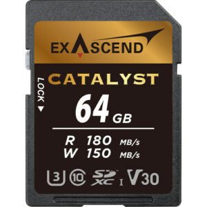 Exascend Catalyst 系列 UHS-I V30 記憶卡(64GB) SD 卡