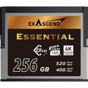 Exascend Essential 系列 CFast Card 2.0 記憶卡(256GB) 記憶卡 / 儲存裝置