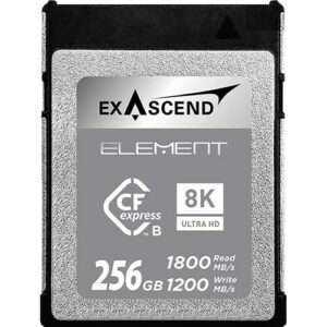 Exascend Element 系列 Cfexpress Type B 記憶卡(256GB) 記憶卡 / 儲存裝置