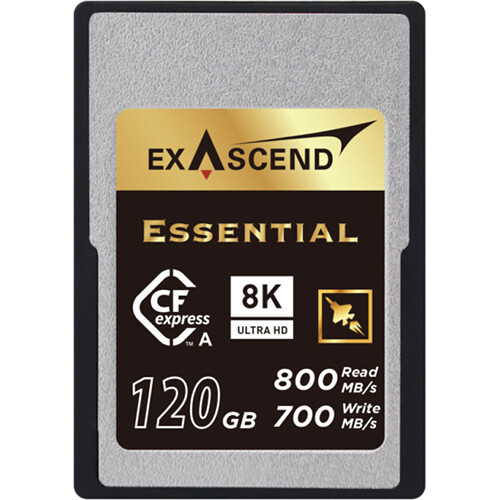 Exascend Essential 系列 Cfexpress Type A 記憶卡(120GB) CFExpress (A) 卡