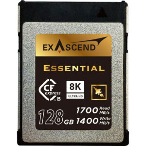 Exascend Essential 系列 Cfexpress Type B 記憶卡(128GB) 老蛙風景講座