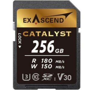 Exascend Catalyst 系列 UHS-I V30 記憶卡(256GB) SD 卡