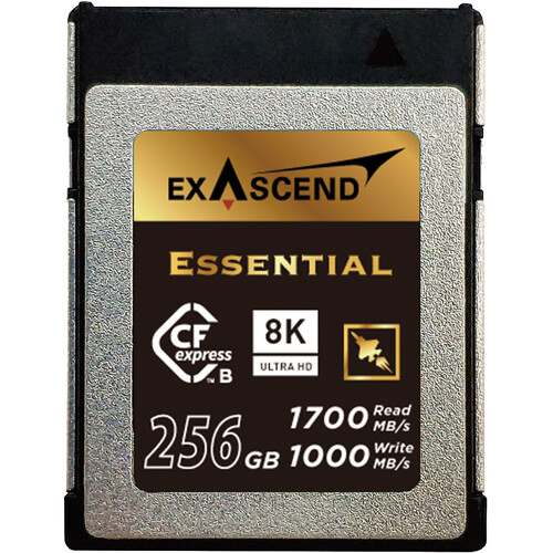 Exascend Essential 系列 Cfexpress Type B 記憶卡(256GB) CFExpress (B) 卡
