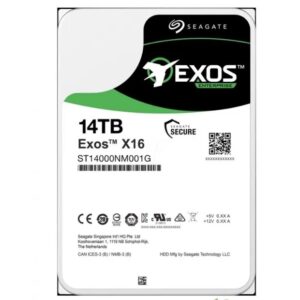 Seagate Exos X16 3.5吋 企業級硬碟 (14TB) 儲存裝置