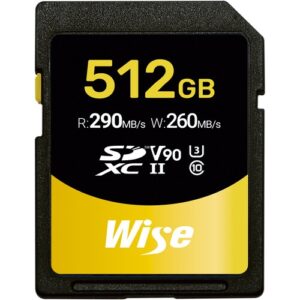 Wise Advanced SD-N UHS-II SDXC Memory Card 記憶卡 (512GB) 記憶卡