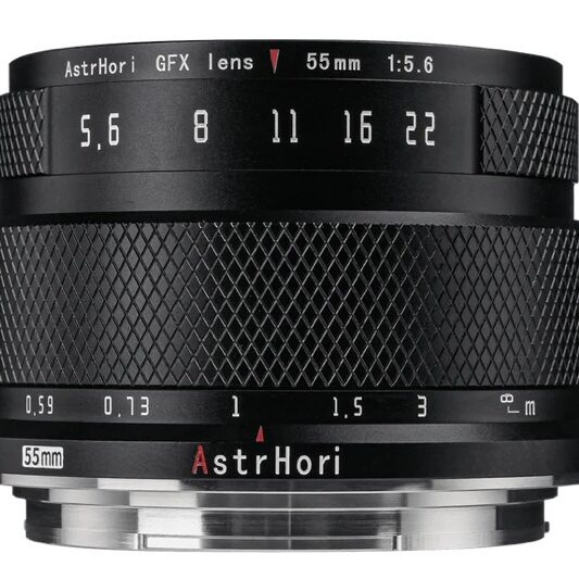 AstrHori 55mm F5.6 中畫幅鏡頭 (GFX 卡口) 無反鏡頭
