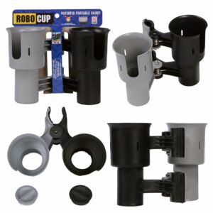 美國 RoboCup 可夾式飲品杯架 儲物架 (灰色&黑色) 其他配件