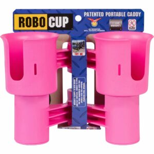 美國 RoboCup 可夾式飲品杯架 儲物架 (粉紅色) 清貨專區