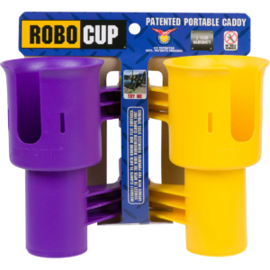 美國 RoboCup 可夾式飲品杯架 儲物架 (黃色&紫色) 清貨專區