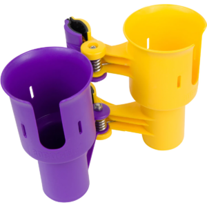 美國 RoboCup 可夾式飲品杯架 儲物架 (黃色&紫色) 其他配件