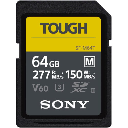 索尼 Sony SF-M 系列 UHS-II Tough SD 記憶卡 (64GB) SD 卡