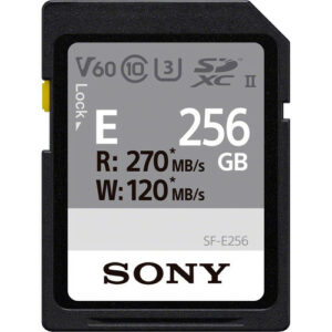 Sony SF-E 系列 UHS-II SD 記憶卡 (256GB) 記憶卡