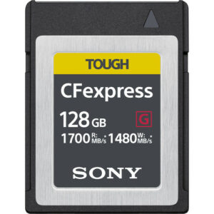 Sony CEB-G 系列 CFexpress Type B Tough 記憶卡 (128GB) CFExpress (B) 卡