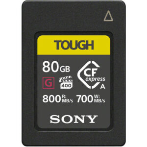 Sony CEA-G 系列 CFexpress Type A Tough 記憶卡 (80GB) CFExpress (A) 卡