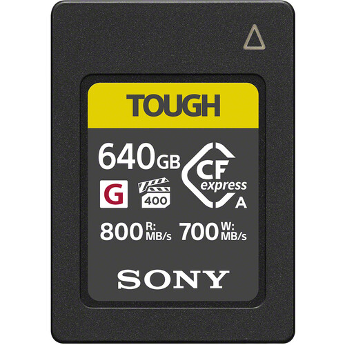 Sony CEA-G 系列 CFexpress Type A Tough 記憶卡 (640GB) CFExpress (A) 卡