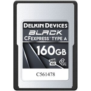 Delkin Devices BLACK CFexpress Type A 記憶卡 (160GB) CFExpress (A) 卡