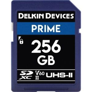 Delkin Devices Prime UHS-II SDXC V60 記憶卡 (256GB) SD 卡