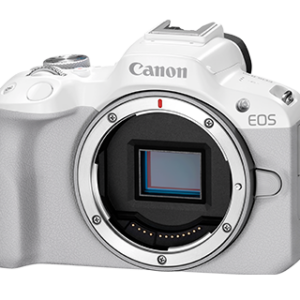 [預訂] 佳能 EOS R50 超輕巧VLOG換鏡相機 (白色 / 淨機身) 可換鏡頭式數碼相機