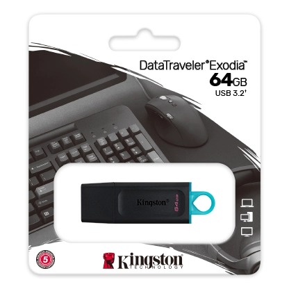Kingston DataTraveler Exodia USB 隨身碟 (64GB) USB手指