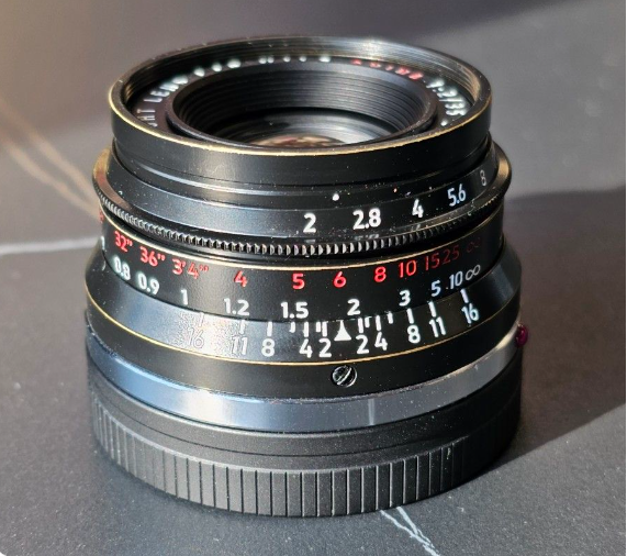 Light Lens Lab 復刻 Elcan 50mm f/2  (黑漆露銅 / Leica M 卡口) 鏡頭