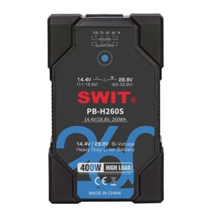 SWIT PB-H260S 260Wh超高負載智能雙電壓電池 電池 / 充電器