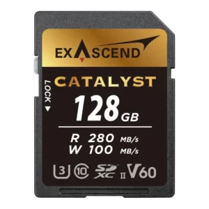 Exascend Catalyst 系列 UHS-II V60 SD 記憶卡 (128GB)
