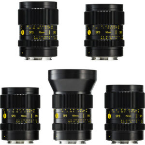 [預售] Cooke SP3 (25/32/50/75/100mm) T2.4 Full-Frame 5-lens Prime Set with Carry Case 全幅5鏡頭套裝 (Sony E 卡口) 電影鏡頭