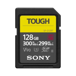 Sony SF-G 系列 UHS-II Tough SD 記憶卡 (128GB) 記憶卡