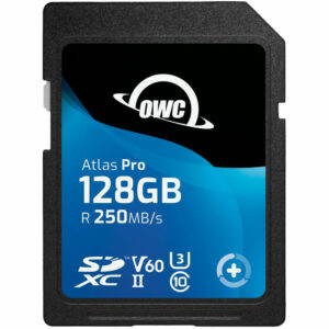 [預定需要6-8天] OWC Atlas Pro SDXC UHS-II V60 記憶卡 (128GB) 記憶卡 / 儲存裝置