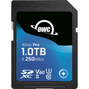 [預定需要6-8天] OWC Atlas Pro SDXC UHS-II V60 記憶卡 (1TB) 記憶卡 / 儲存裝置