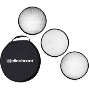 Elinchrom EL26011 3Grid Kit 蜂巢組(Black, 8.3″) 燈罩