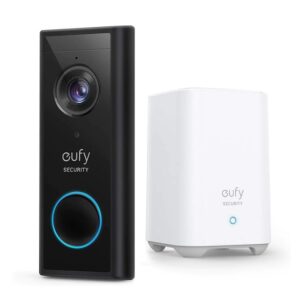 Eufy Video Doorbell 2K 無線視像門鈴 (套裝) 智能保安攝錄機