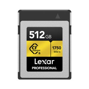 Lexar Professional CFExpress Type B Card Gold Series 系列 (512GB) CFExpress (B) 卡