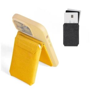 Peak Design Mobile Wallet 易快扣隱形可立式手機卡片夾 (旭日黃色) 手機攝影