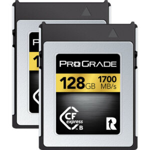 ProGrade Digital CFexpress 2.0 Type B Gold 記憶卡 (128GB/2-Pack) 3Business x JB Mall 復活節優惠