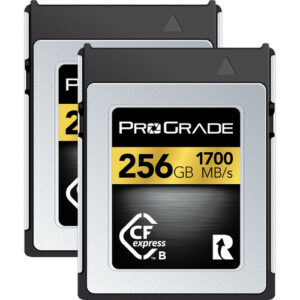 ProGrade Digital CFexpress 2.0 Type B Gold 記憶卡 (256GB/2-Pack) 3Business x JB Mall 復活節優惠