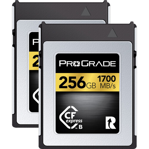 ProGrade Digital CFexpress 2.0 Type B Gold 記憶卡 (256GB/2-Pack) 記憶卡 / 儲存裝置
