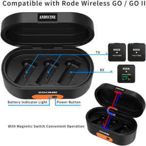 ZGCINE正光 ZG-R30 充電盒 (適用於Rode Wireless Go) 電池