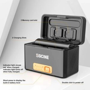 ZGCINE正光 PS-BX1 Kit 2 充電盒套件 (適用於索尼 NP-BX1) 電池