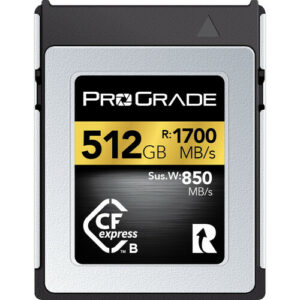 ProGrade Digital CFexpress 2.0 Type B Gold 記憶卡 (512GB) 3Business x JB Mall 復活節優惠