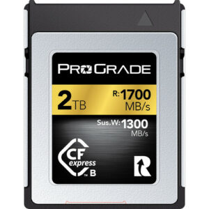 ProGrade Digital CFexpress 2.0 Type B Gold 記憶卡 (2TB) Weekly Deals