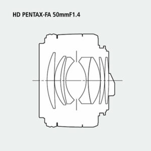 Pentax FA 50mm f/1.4 HD 鏡頭 (Pentax K 卡口) 鏡頭