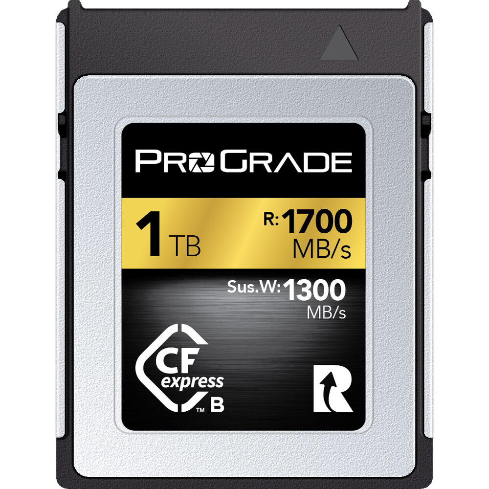 ProGrade Digital CFexpress 2.0 Type B Gold 記憶卡 (1TB) 記憶卡 / 儲存裝置