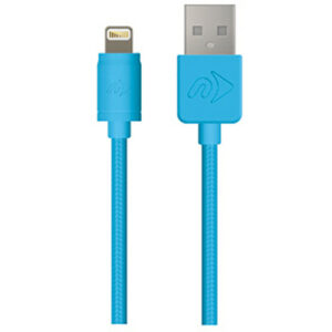 NEWERTECH USB to Lightning Cables 傳輸線 (1m/藍色) 電子產品