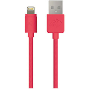 NEWERTECH USB to Lightning Cables 傳輸線 (1m/粉紅色) 電子產品