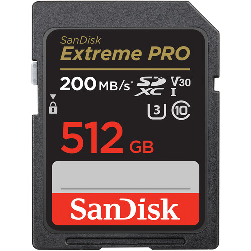 Sandisk 晟碟 Extreme PRO SDHC UHS-II 記憶卡 (512GB) 記憶卡 / 儲存裝置