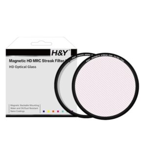 H&Y Magnetic HD Streak Pink Filter Kit 磁石粉色濾鏡 (49mm) 濾鏡