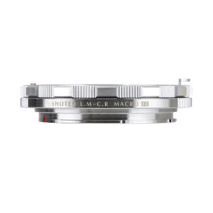 焦點工房 SHOTEN LM-CR M EX (S) 手動近攝微距轉接環 高精度限量版 (銀色) (Leica M 鏡頭 轉接 Canon EOS R 機身) 無觸點轉接環