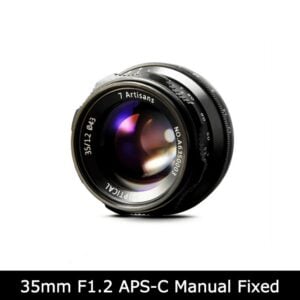 [清貨專區優惠] 七工匠 7artisans 35mm f/1.2 鏡頭 (Sony E 卡口 / 銀色)