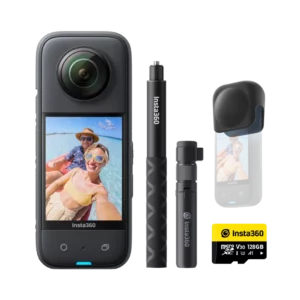 Insta360 X3 全景運動相機 (128GB/子彈時間套裝) 運動相機